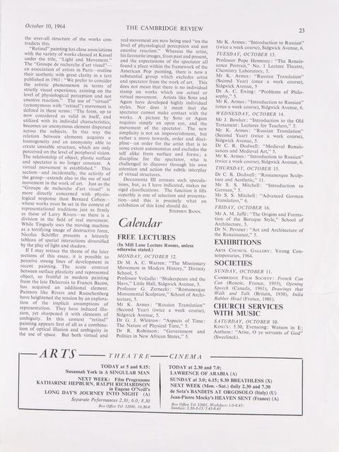 Page from a journal. Third of three pages of an article printed in three columns of text.